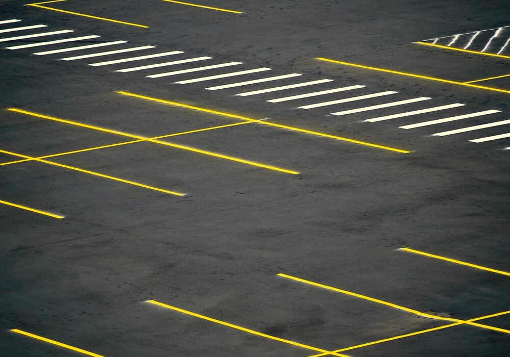 Professional Parking Lot Striping